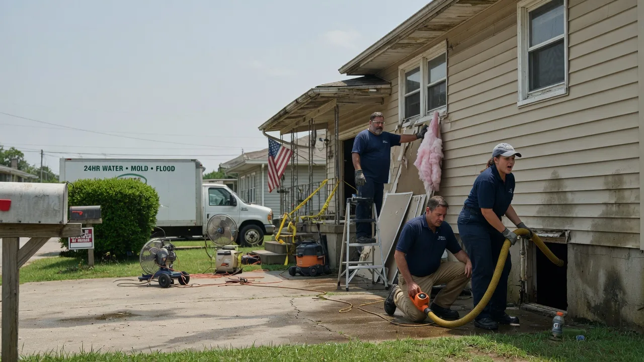 Water Damage Repair in Galliano, LA near me